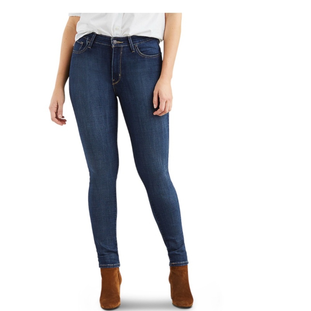 Levi's Women's High Rise Jeans - Dark Blue